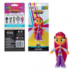  TEEN TITANS GO! Figurine Bendyfigs Starfire The Noble Collection