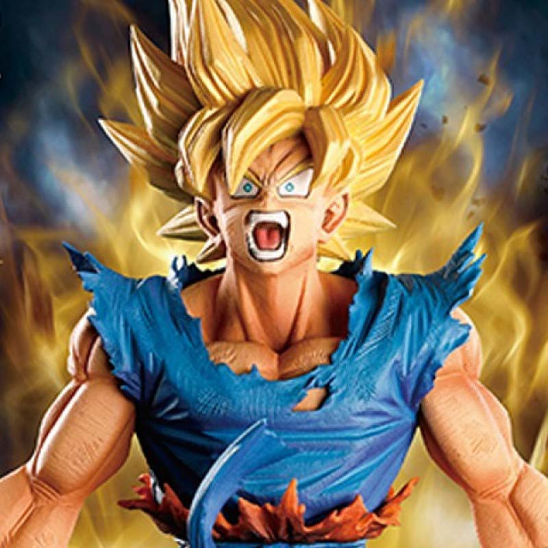 DRAGON BALL Z Figurine The Son Goku Master Stars Diorama The Brush Banpresto DRAGON BALL Z Figurine The Son Goku Master Stars Diorama The Brush Banpresto