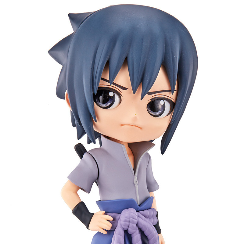 NARUTO SHIPPUDEN Figurine Sasuke Uchiha Version A Q Posket Banpresto