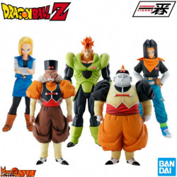 DBZ Pack 5 Figurines Android Fear Ichibansho Banpresto