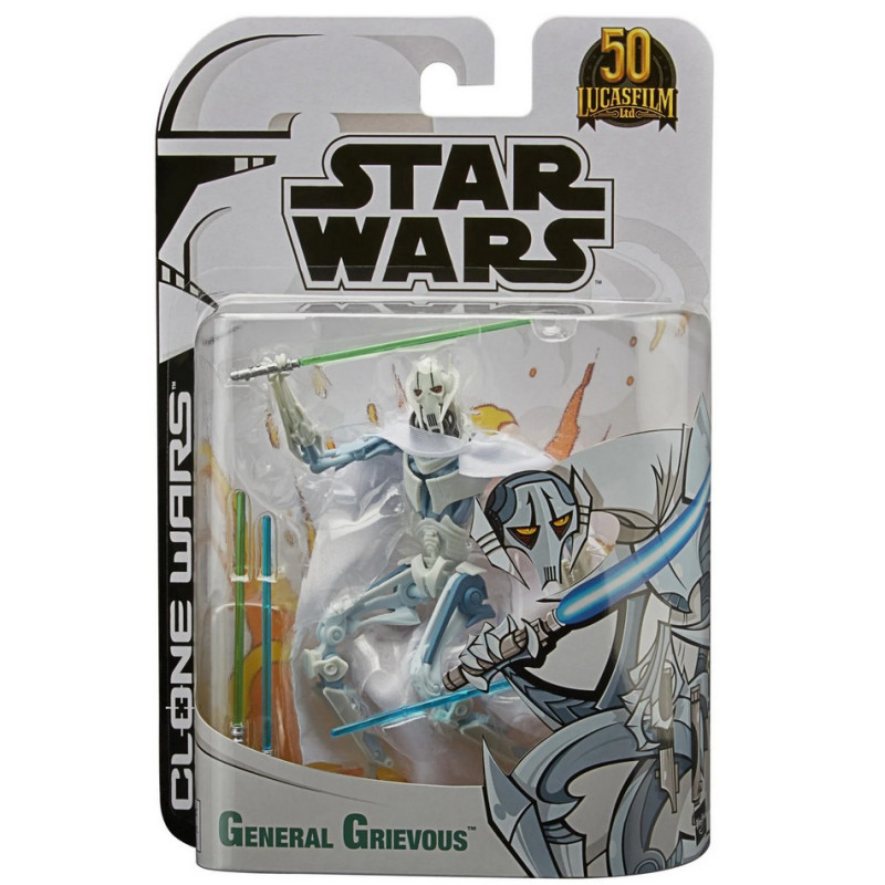 STAR WARS The Clone Wars Black Series figurine General Grievous 2022 Hasbro