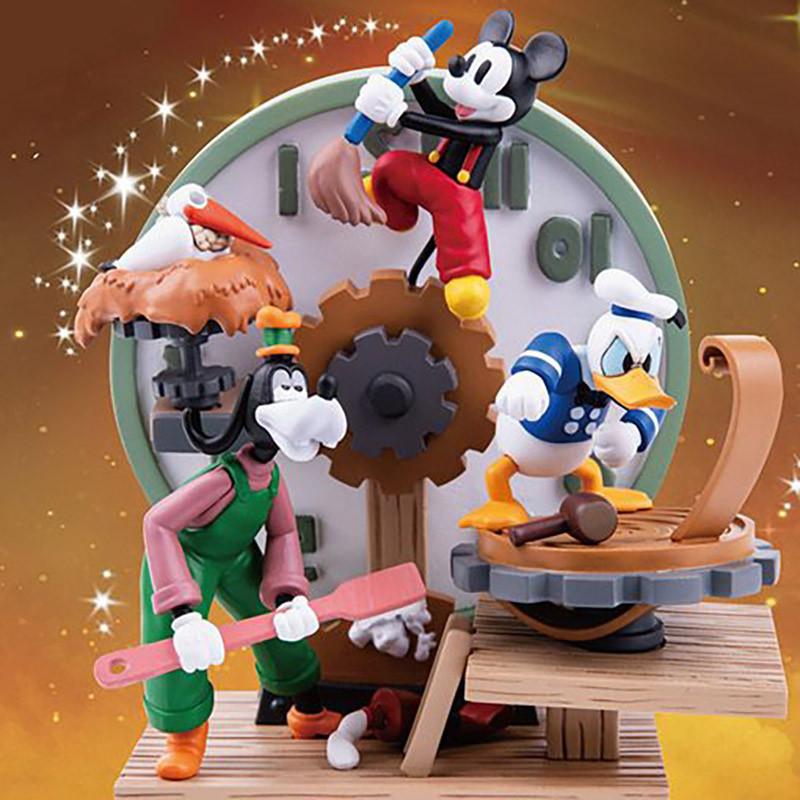 MICKEY MOUSE Diorama D-Stage Clock Cleaners Beast Kingdom MICKEY MOUSE Diorama D-Stage Clock Cleaners Beast Kingdom
