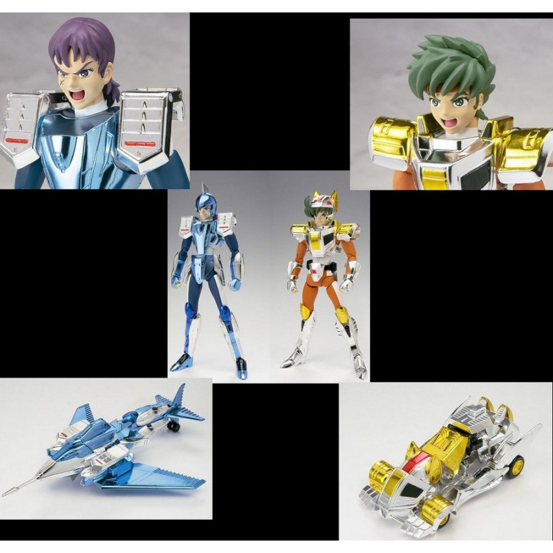 SAINT SEIYA Myth Cloth Acier Pack de 2 Marin Ushio & Land Daichi (Tamashii)