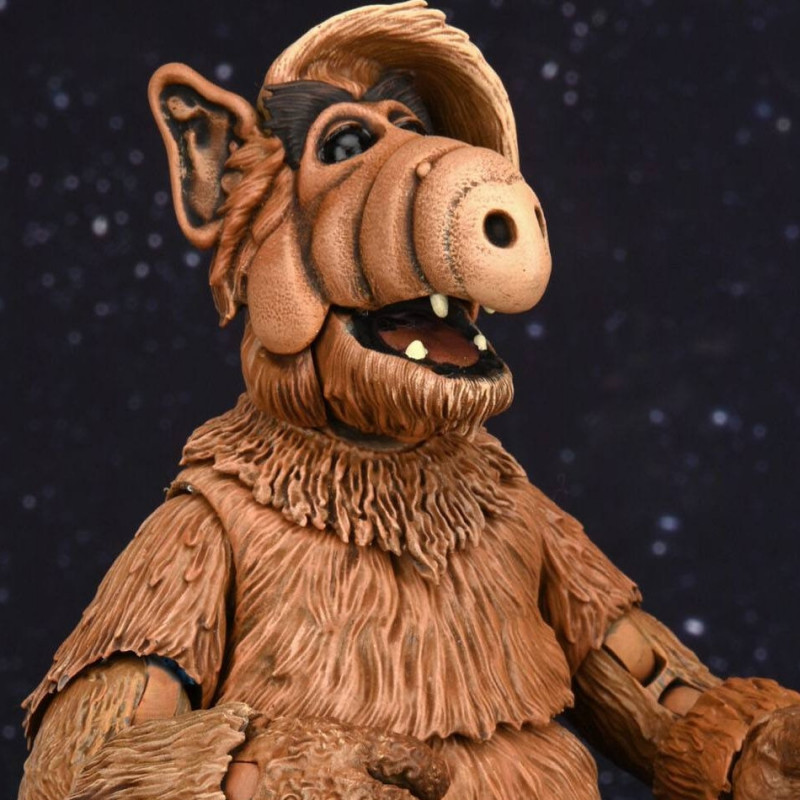 NECA Figurina ALF 15 Cm - Toony Classic Baseball ALF, Collezionabile Per Fan Della Serie TV