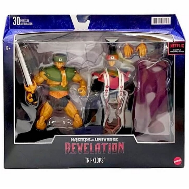 MAITRES DE L’UNIVERS REVELATION Figurine Masterverse Triclops DX Mattel