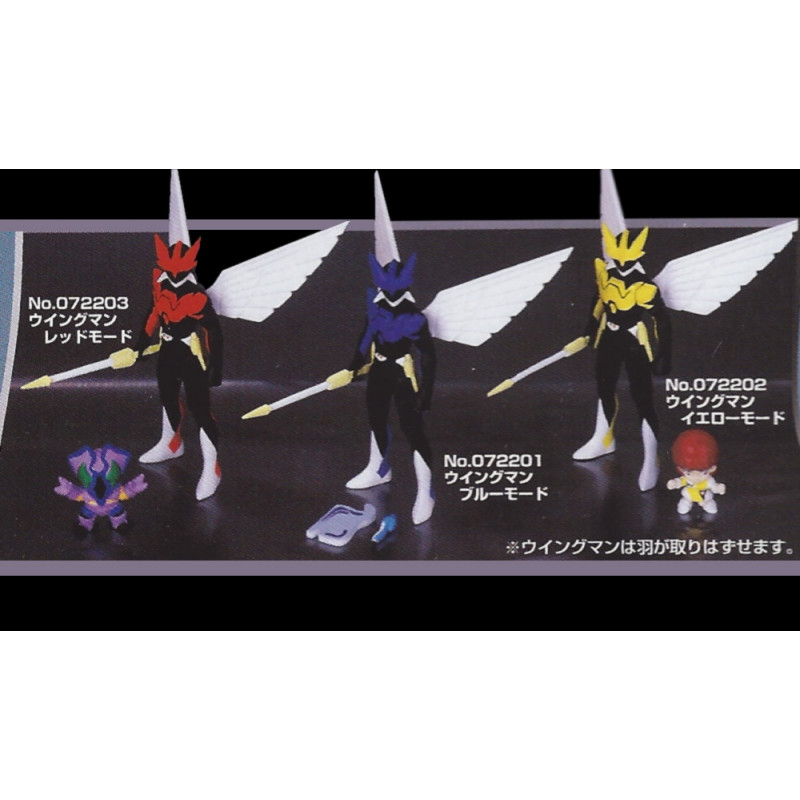 WINGMAN Delta Force pack de 3 figurines Banpresto WINGMAN Delta Force pack de 3 figurines Banpresto