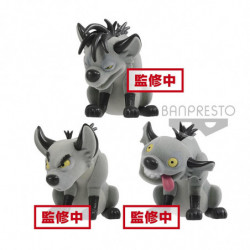  LE ROI LION Pack Figurines Fluffy Puffy Banzai Shenzi & Ed Banpresto