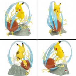  POKEMON Statuette Lumineuse Deluxe Collector Pikachu Jazwares