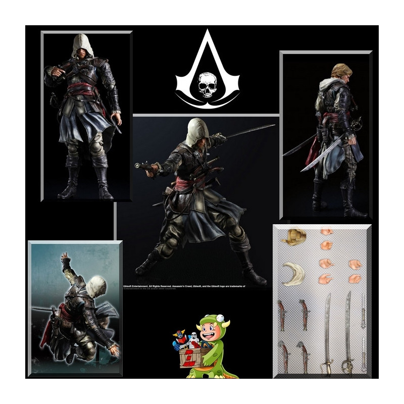 ASSASSIN’S CREED IV Figurine Edward Kenway Play Arts Kai