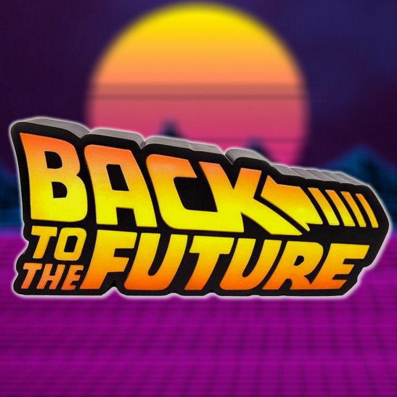 RETOUR VERS LE FUTUR Lampe LED Logo Fizz Creations RETOUR VERS LE FUTUR Lampe LED Logo Fizz Creations