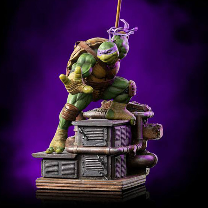 TORTUES NINJA Statue Donatello Art Scale Iron Studios