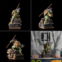  TORTUES NINJA Statue Donatello Art Scale Iron Studios