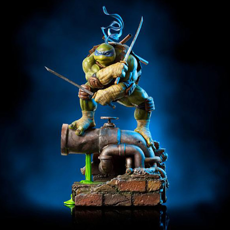 TORTUES NINJA Statue Leonardo Art Scale Iron Studios