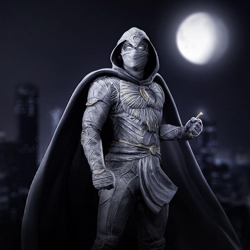 MARVEL Statue Moon Knight Art Scale Iron Studios