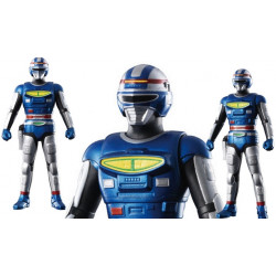 SPACE SHERIFF SHAIDER Figurine Shaider Soft Vinyl Bandai