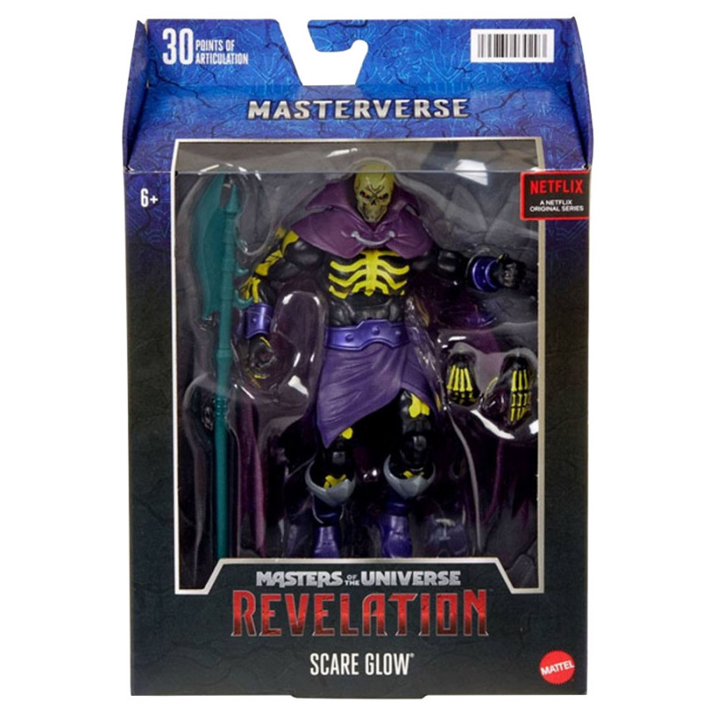 MAITRES DE L’UNIVERS REVELATION Figurine Masterverse Scare Glow MATTEL