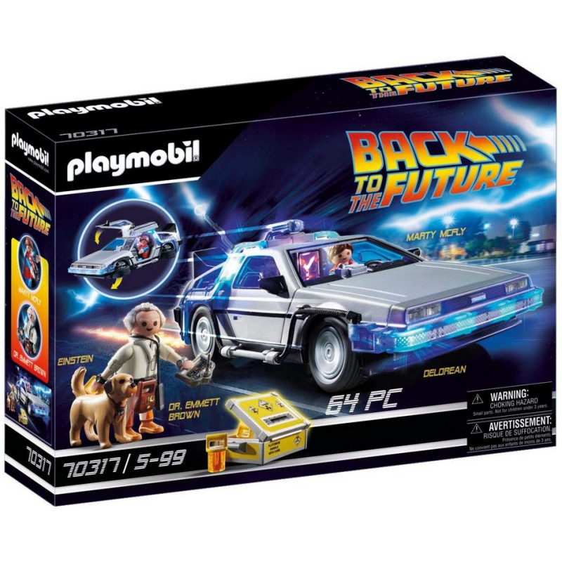 RETOUR VERS LE FUTUR Delorean Playmobil RETOUR VERS LE FUTUR Delorean Playmobil