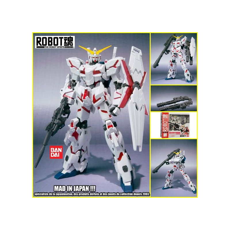 GUNDAM Figurine Robot Spirits 103 RX-0 Unicorn Gundam Destroy Mode GUNDAM Figurine Robot Spirits 103 RX-0 Unicorn Gundam Destroy Mode