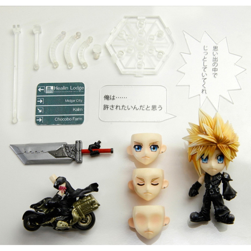 FINAL FANTASY figurine Trading Arts Mini Kai Cloud FINAL FANTASY figurine Trading Arts Mini Kai Cloud