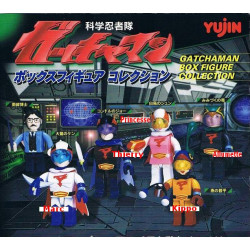 GATCHAMAN Gashapons articulés Yujin