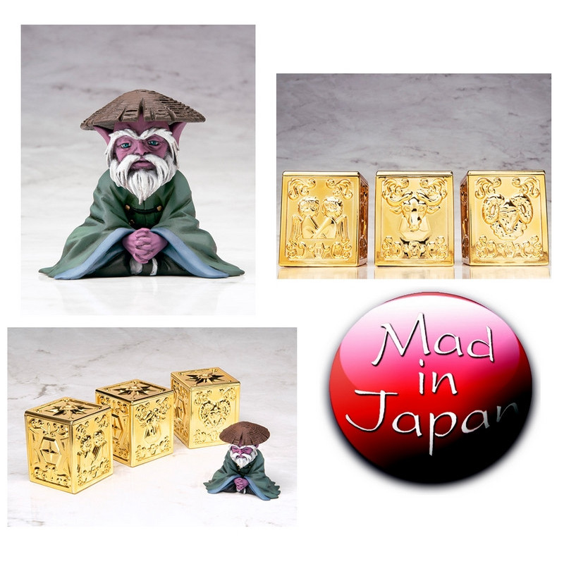 SAINT SEIYA Myth Cloth Appendix Gold Cloth Box volume 1 + figurine de Dohko