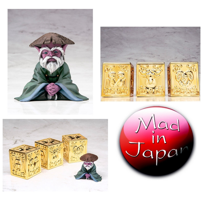 SAINT SEIYA Myth Cloth Appendix Gold Cloth Box volume 1 + figurine de Dohko SAINT SEIYA Myth Cloth Appendix Gold Cloth Box volume 1 + figurine de Dohko