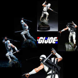 GI JOE Statue Storm Shadow  Tonnerre" Sideshow"