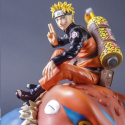 NARUTO Statue HQS Naruto Uzumaki Summon of Gamakichi Tsume Art