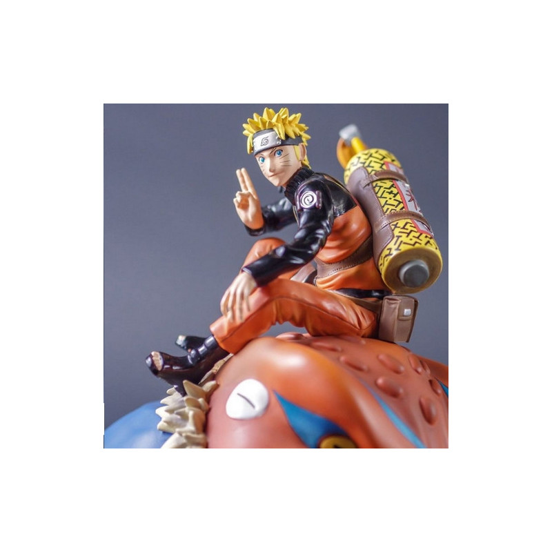 NARUTO Statue HQS Naruto Uzumaki Summon of Gamakichi Tsume Art