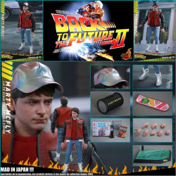  RETOUR VERS LE FUTUR II Figurine Marty McFly Hot Toys