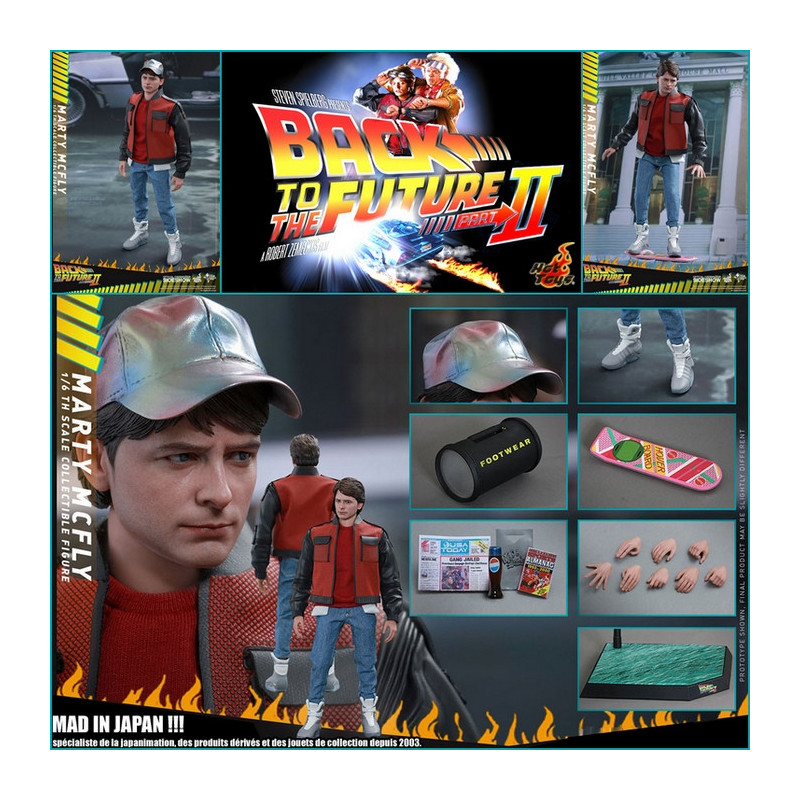 Figurine Tubbz Retour Vers Le Futur - Marty McFly - PVC Boxé - Neuf