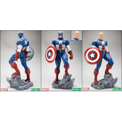 CAPTAIN AMERICA statue classic costume Kotobukiya