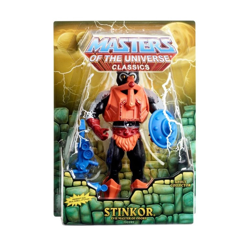 MAITRES DE L'UNIVERS CLASSICS figurine Stinkor MAITRES DE L'UNIVERS CLASSICS figurine Stinkor
