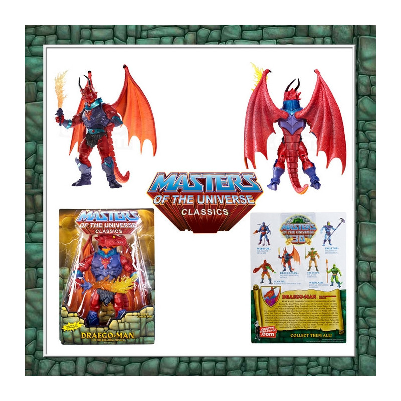 MAITRES DE L'UNIVERS CLASSICS figurine Draego-Man MAITRES DE L'UNIVERS CLASSICS figurine Draego-Man