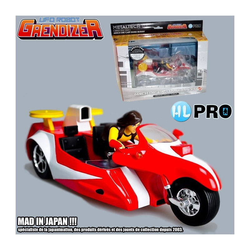 GOLDORAK figurine Metaltech Moto Actarus Duke Buggy HL PRO GOLDORAK figurine Metaltech Moto Actarus Duke Buggy HL PRO