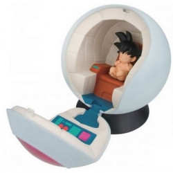 DBZ Statue Ichiban Kuji Son Goku Bébé Saiyan Space Pod Banpresto