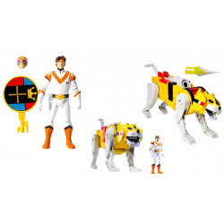 VOLTRON  GOLION 2 Yellow Lion & Hunk Mattel