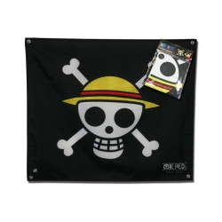 ONE PIECE Drapeau Pirate One Piece Luffy Skull