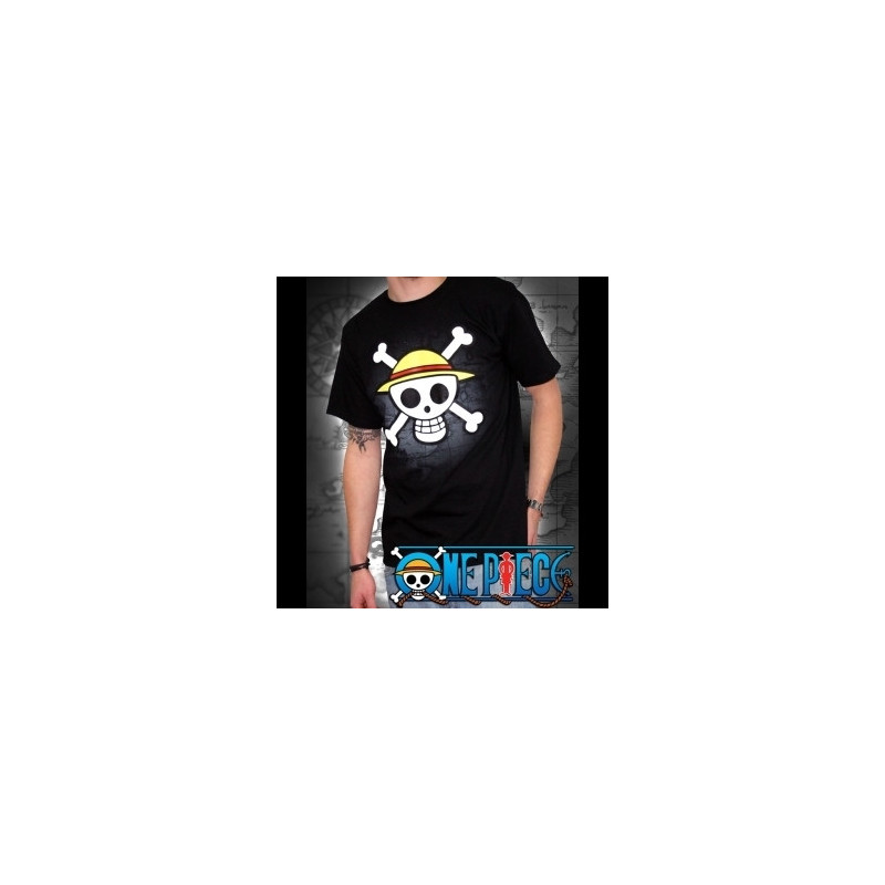 ONE PIECE T-Shirt Pirate Luffy Skull ONE PIECE T-Shirt Pirate Luffy Skull