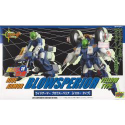 ROBOTECH  MOSPEADA Cyclone Ride Armor VR-041 Saber Yellow" CM'S N°18"