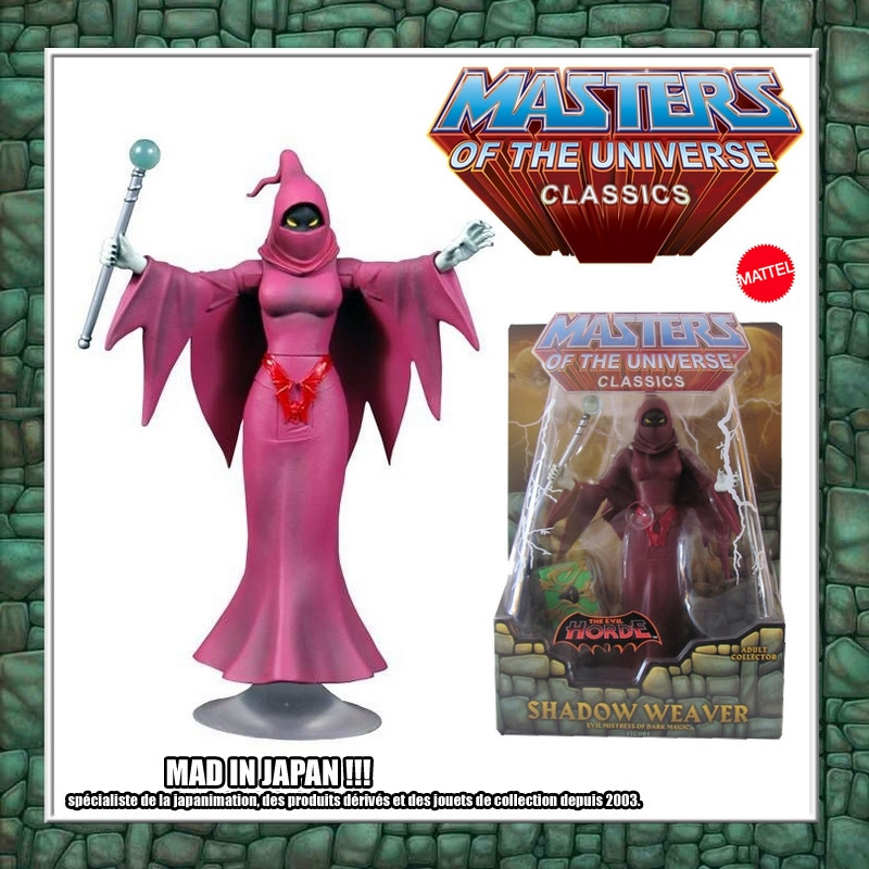 MAITRES DE L'UNIVERS CLASSICS figurine Shadow Weaver MAITRES DE L'UNIVERS CLASSICS figurine Shadow Weaver
