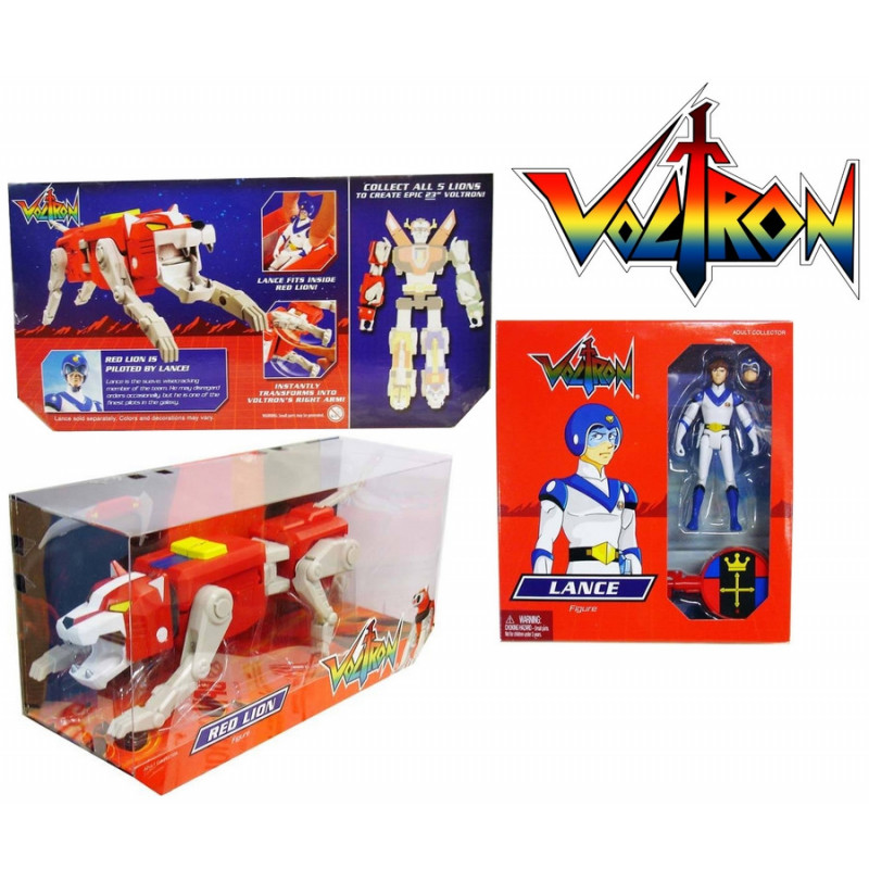 VOLTRON GOLION 1 Red Lion & Lance Mattel VOLTRON GOLION 1 Red Lion & Lance Mattel