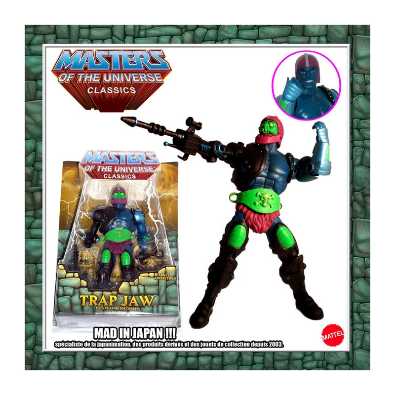 MAITRES DE L'UNIVERS CLASSICS figurine Trap Jaw