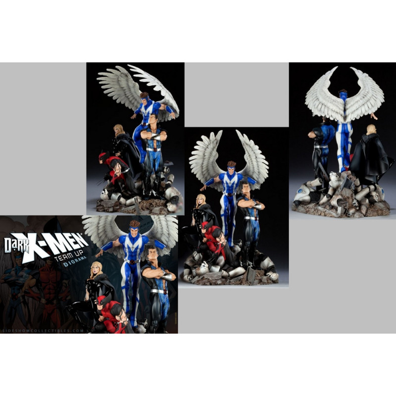 X-MEN diorama Sideshow Dark X-Men X-MEN diorama Sideshow Dark X-Men