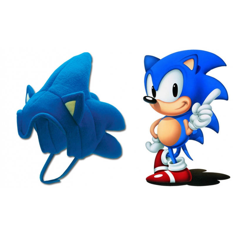 SONIC THE HEDGEHOG chapeau cosplay Sonic