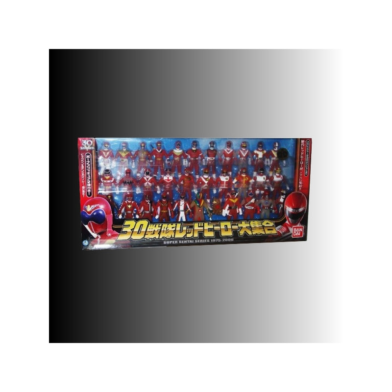 SUPER SENTAI 30th Anniversary Box Collector Red Force SUPER SENTAI 30th Anniversary Box Collector Red Force
