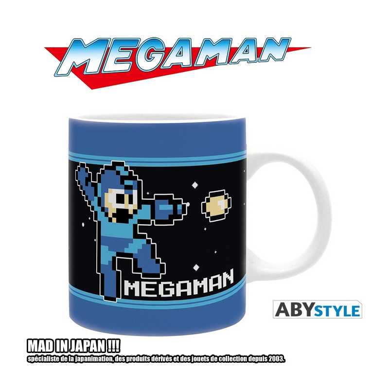 MEGAMAN Mug Megaman Boss NES Abystyle MEGAMAN Mug Megaman Boss NES Abystyle
