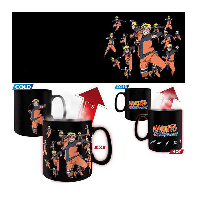 NARUTO SHIPPUDEN mug thermique Naruto Multi Clonage Abystyle