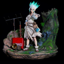 Statue Senku Ishigami by Kitsune Statue