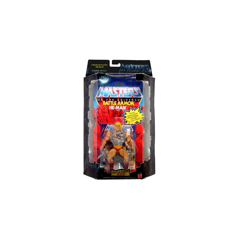MAITRES DE L'UNIVERS COMMEMORATIVE figurine Musclor Armure de Combat MAITRES DE L'UNIVERS COMMEMORATIVE figurine Musclor Armure de Combat